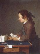 Jean Baptiste Simeon Chardin Korthuset France oil painting artist